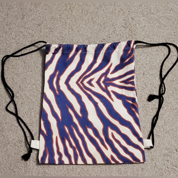 Buffalo Bills Zubaz Print Canvas Drawstring Bag - Picture 2 of 2